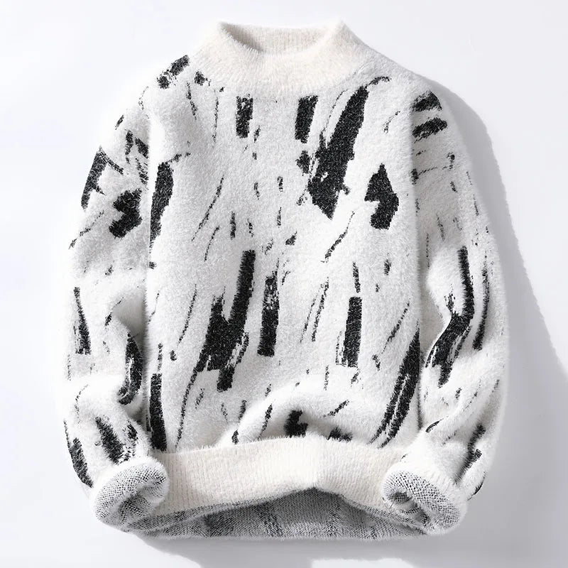 Art - Inspired Knit Pullover - Verova