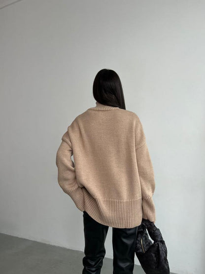 Basic turtleneck sweater - Verova