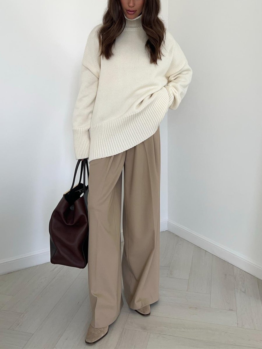 Basic turtleneck sweater - Verova