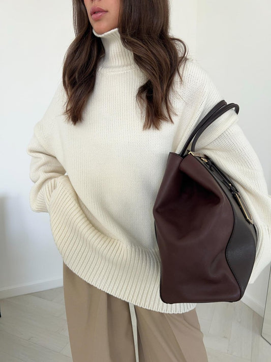 Basic turtleneck sweater - Verova