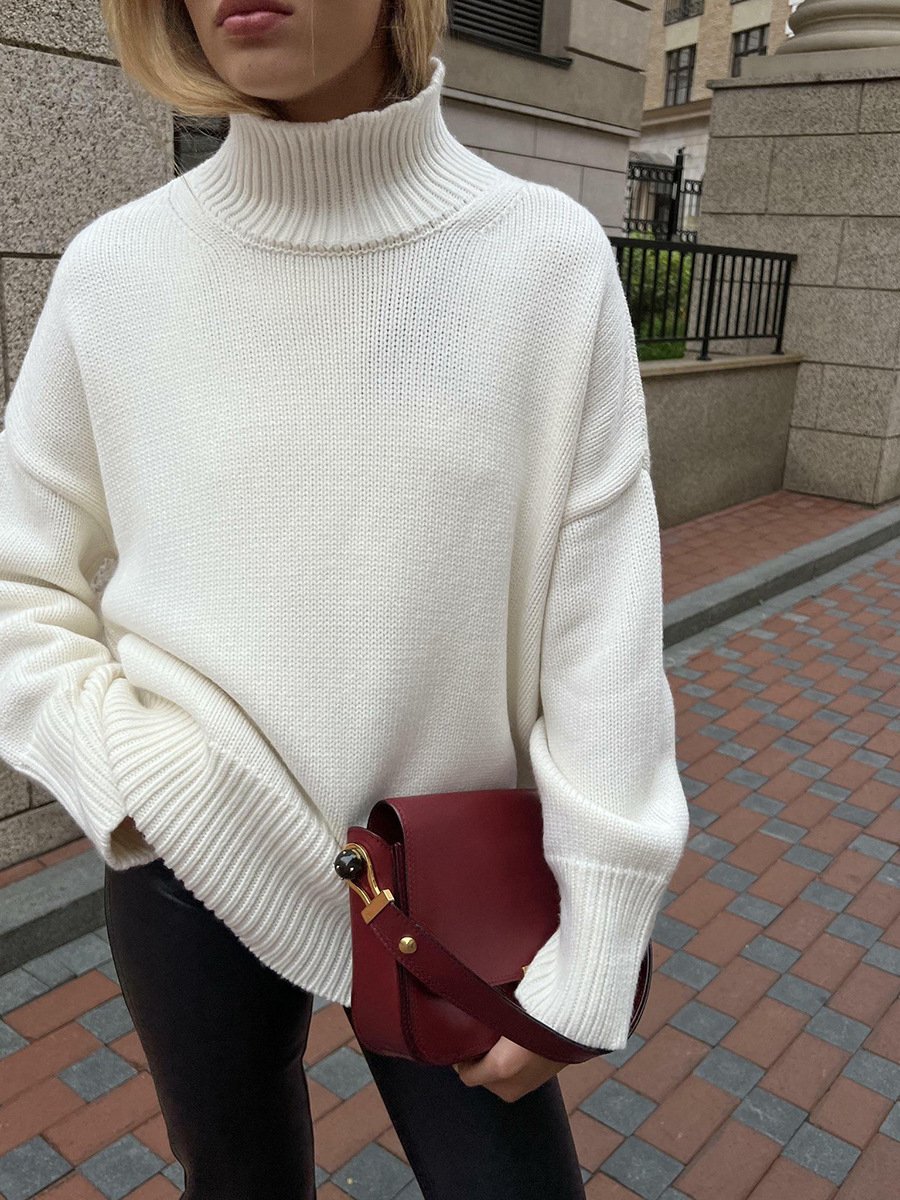 Basic turtleneck sweater - Verova