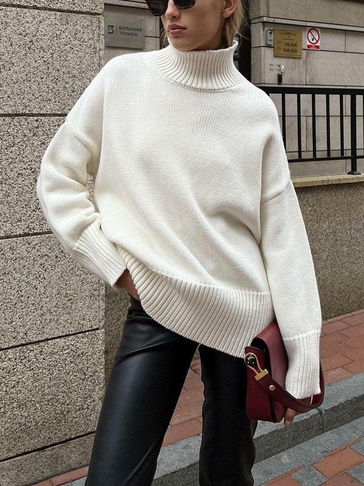 Basic turtleneck sweater - Verova