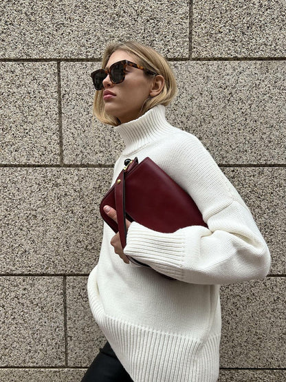 Basic turtleneck sweater - Verova