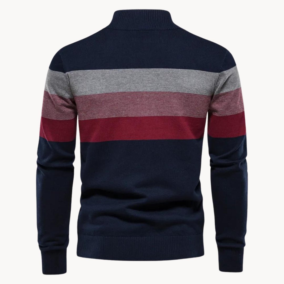 Elias | Moderne Halfzip Sweater - Verova