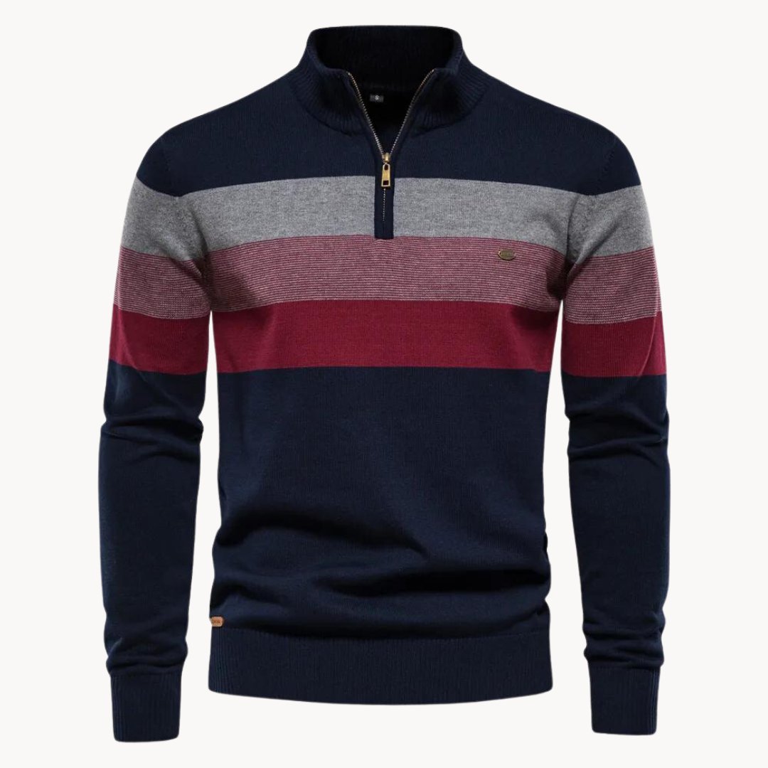 Elias | Moderne Halfzip Sweater - Verova