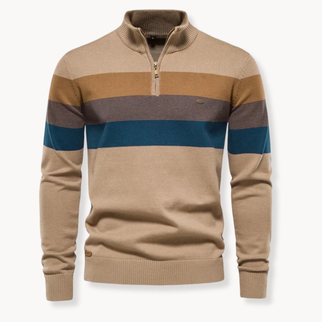 Elias | Moderne Halfzip Sweater - Verova