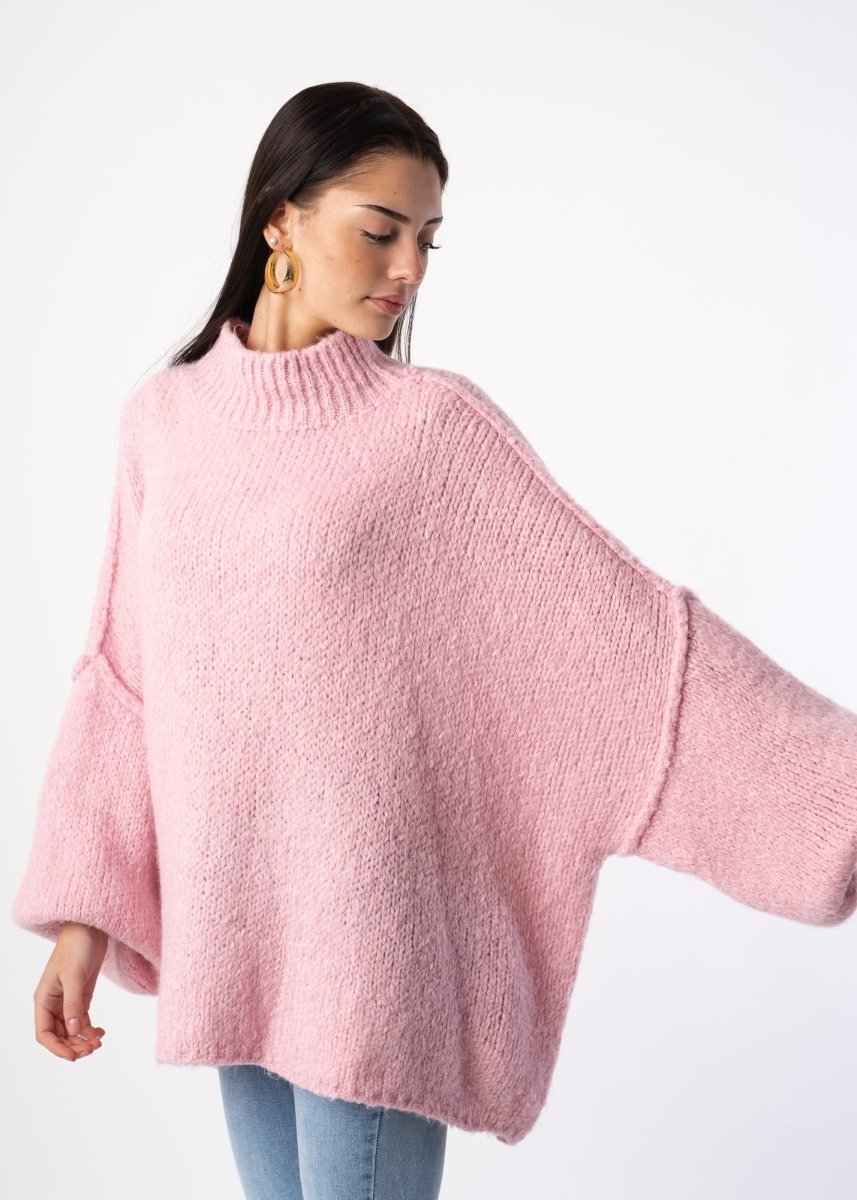 Hanna - Oversized trui met naadstrepen - Verova