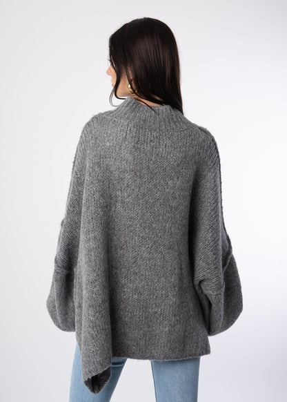 Maud - Oversized trui met naadstrepen - Verova