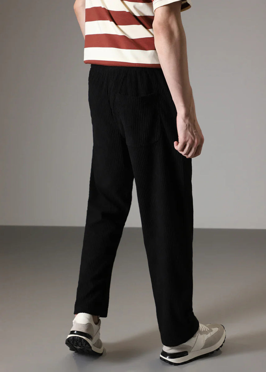 Ribbed Tube Leg Trousers - Verova