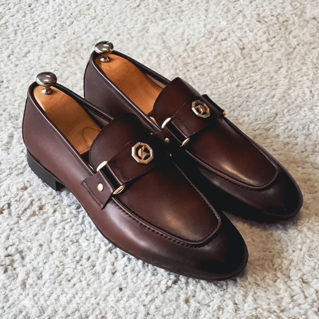 Tobias - Leren loafers - Verova