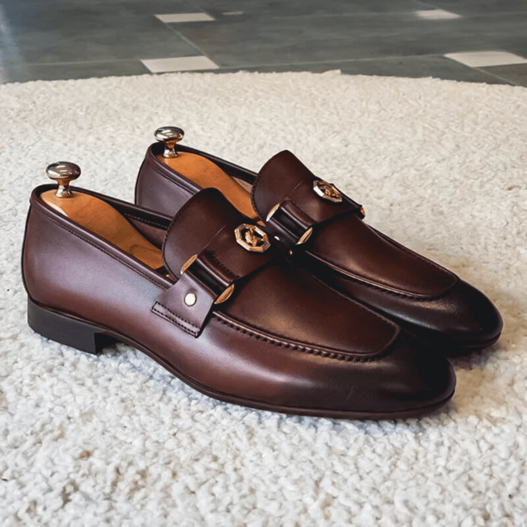 Tobias - Leren loafers - Verova