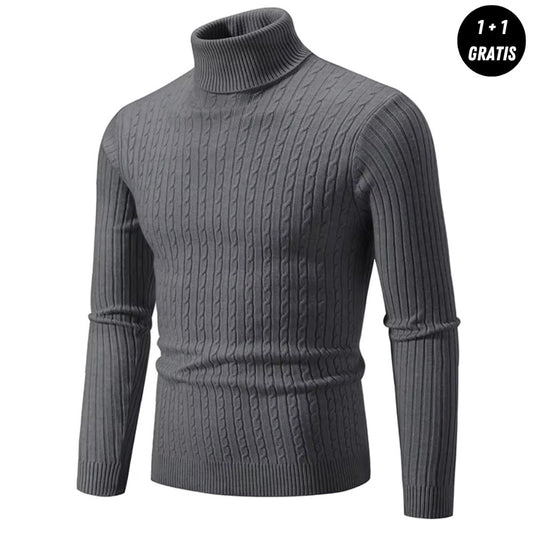 Warmer Strickpullover mit Rollkragen - ENZO - Verova