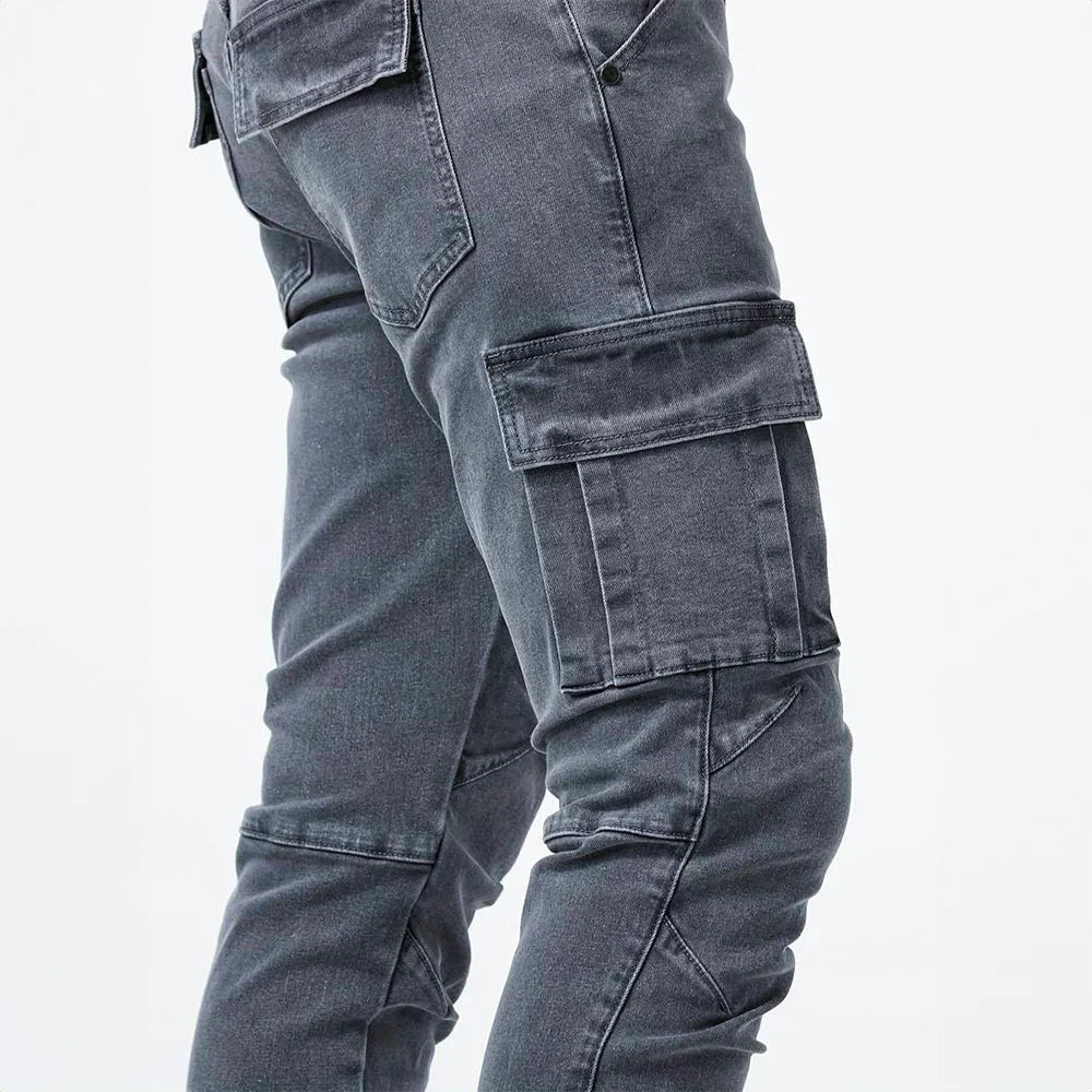 XAVIER | Stretch Cargo - Jeans - Verova